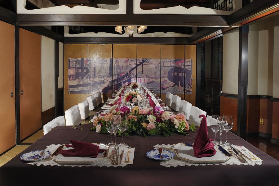 伊勢山皇大神宮の結婚式＋霧笛楼6名様会食